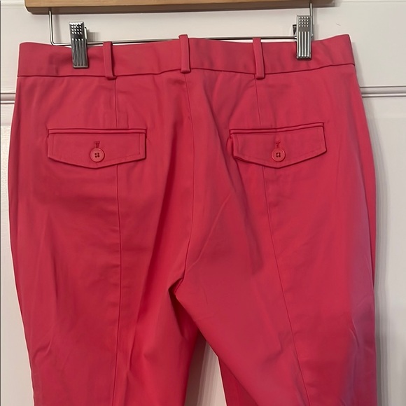NWT Talbots Pink Crop Pants Size 4 - Picture 9 of 9
